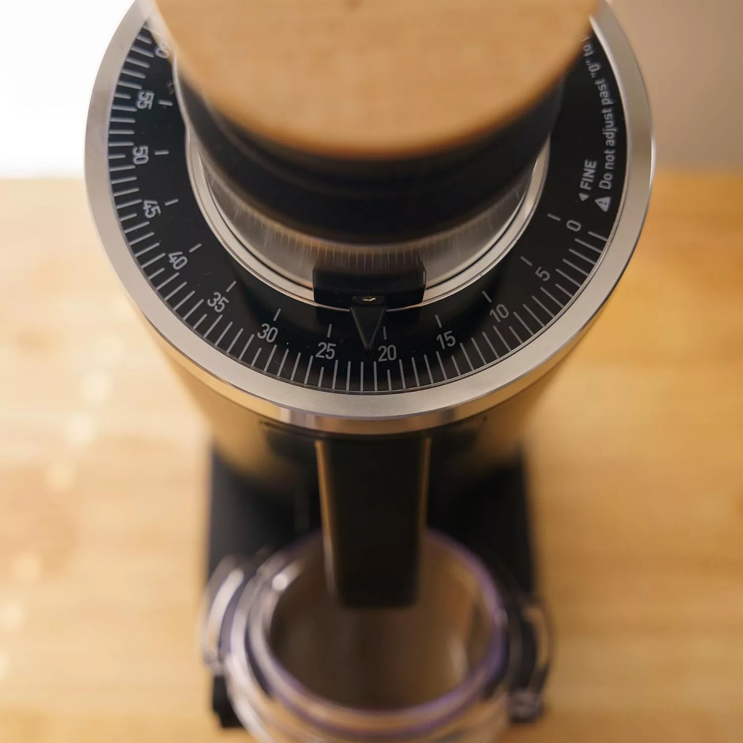 MiiCoffee DF54 Single Dose Coffee Grinder (Black)