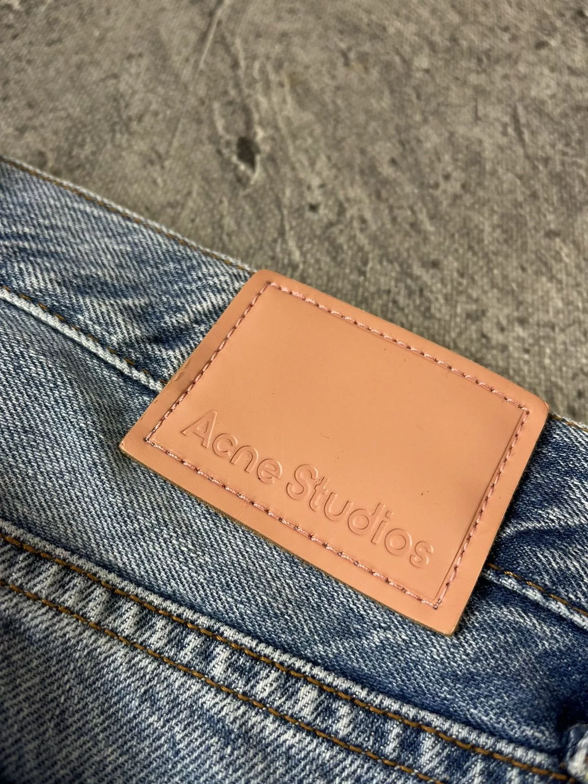 Acne Studios Jeans Acne Studios × Designer Acne Studios Straight Jeans Blue Luxury