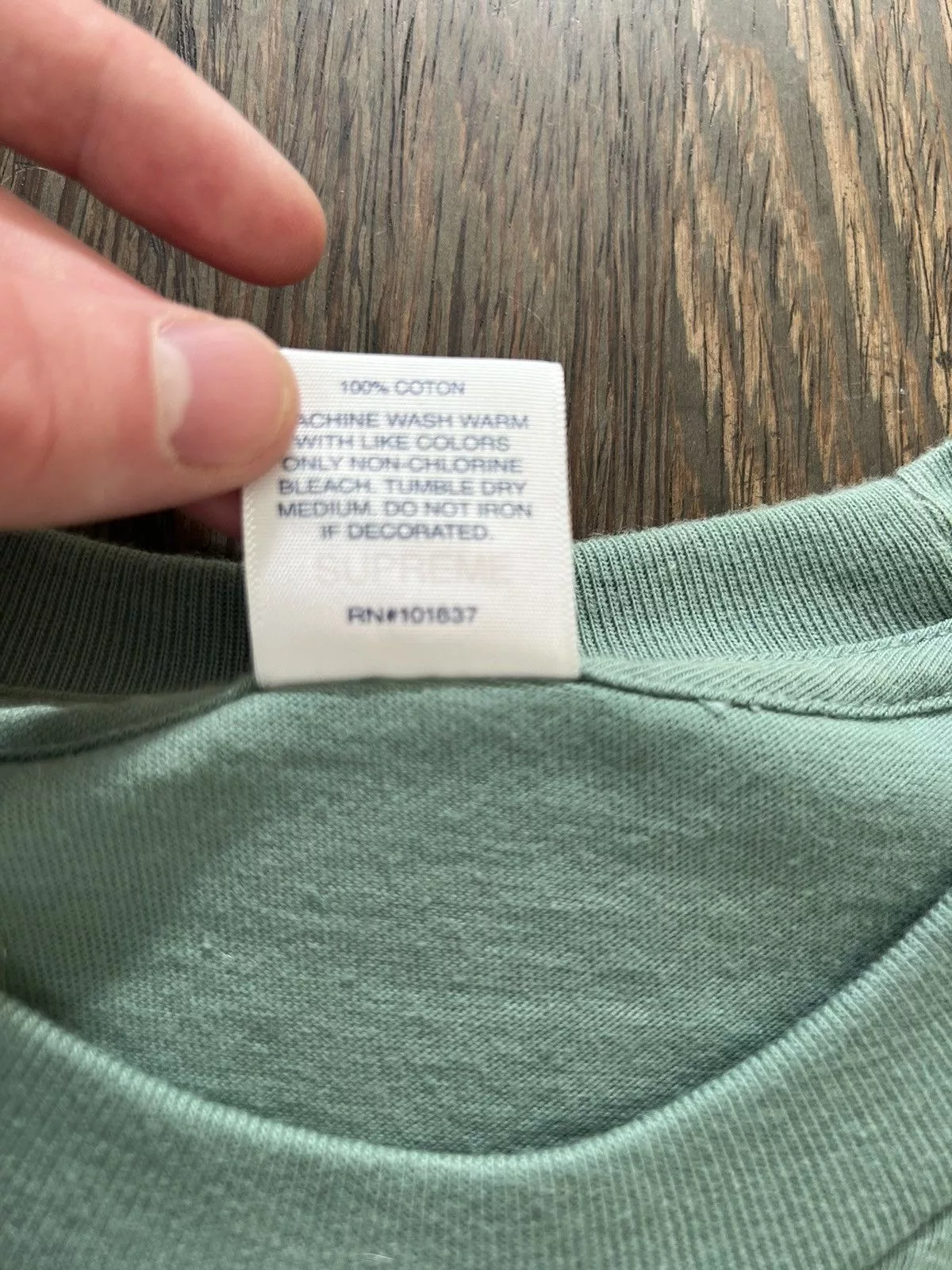 Supreme Short Sleeve T Shirts Supreme Pillows Tee Blue