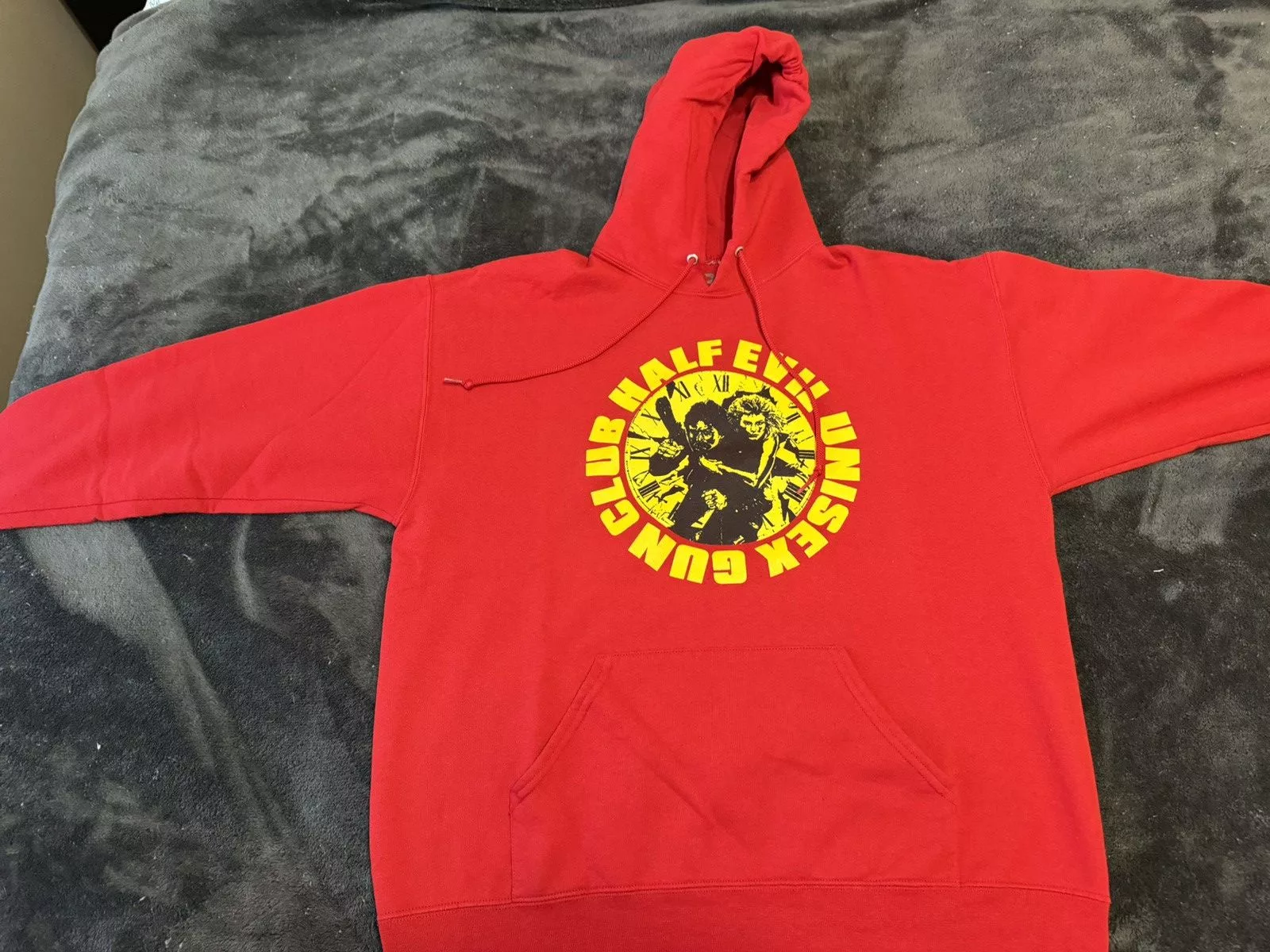 Half Evil Sweatshirts Hoodies Half Evil hoodie Red