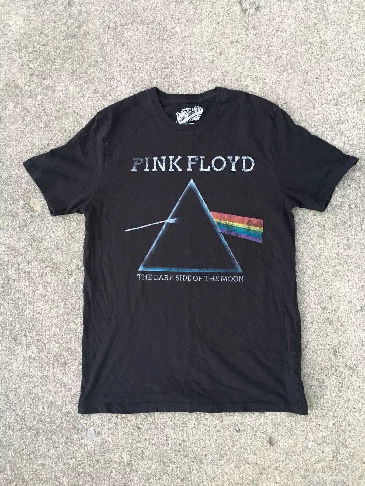 Band Tees Short Sleeve T Shirts Band Tees × Vintage Pink Floyd Dark Side Of The Moon tee Black