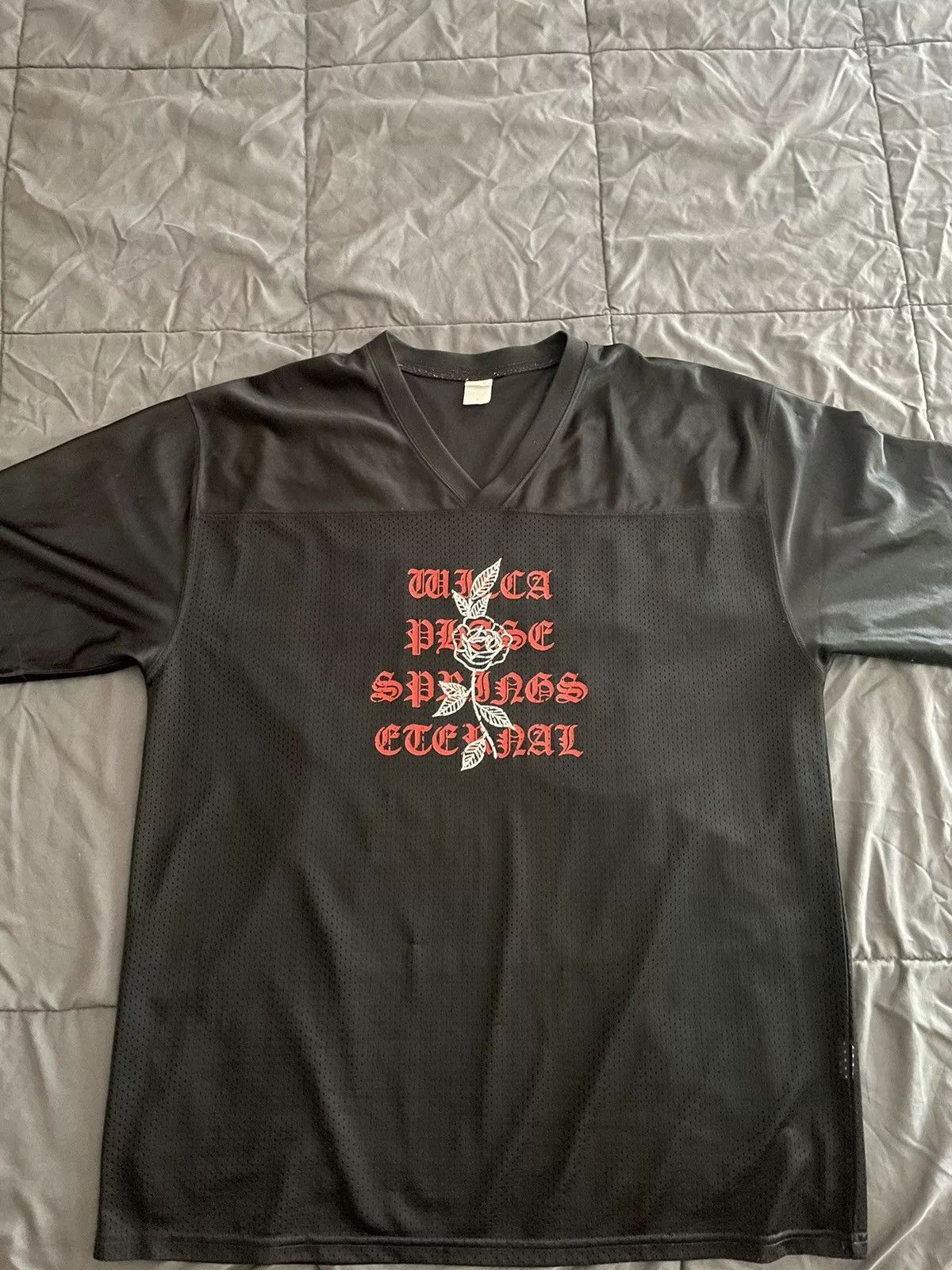GOTHBOICLIQUE Jerseys GOTHBOICLIQUE og Wicca Phase 2016 jersey Black Luxury