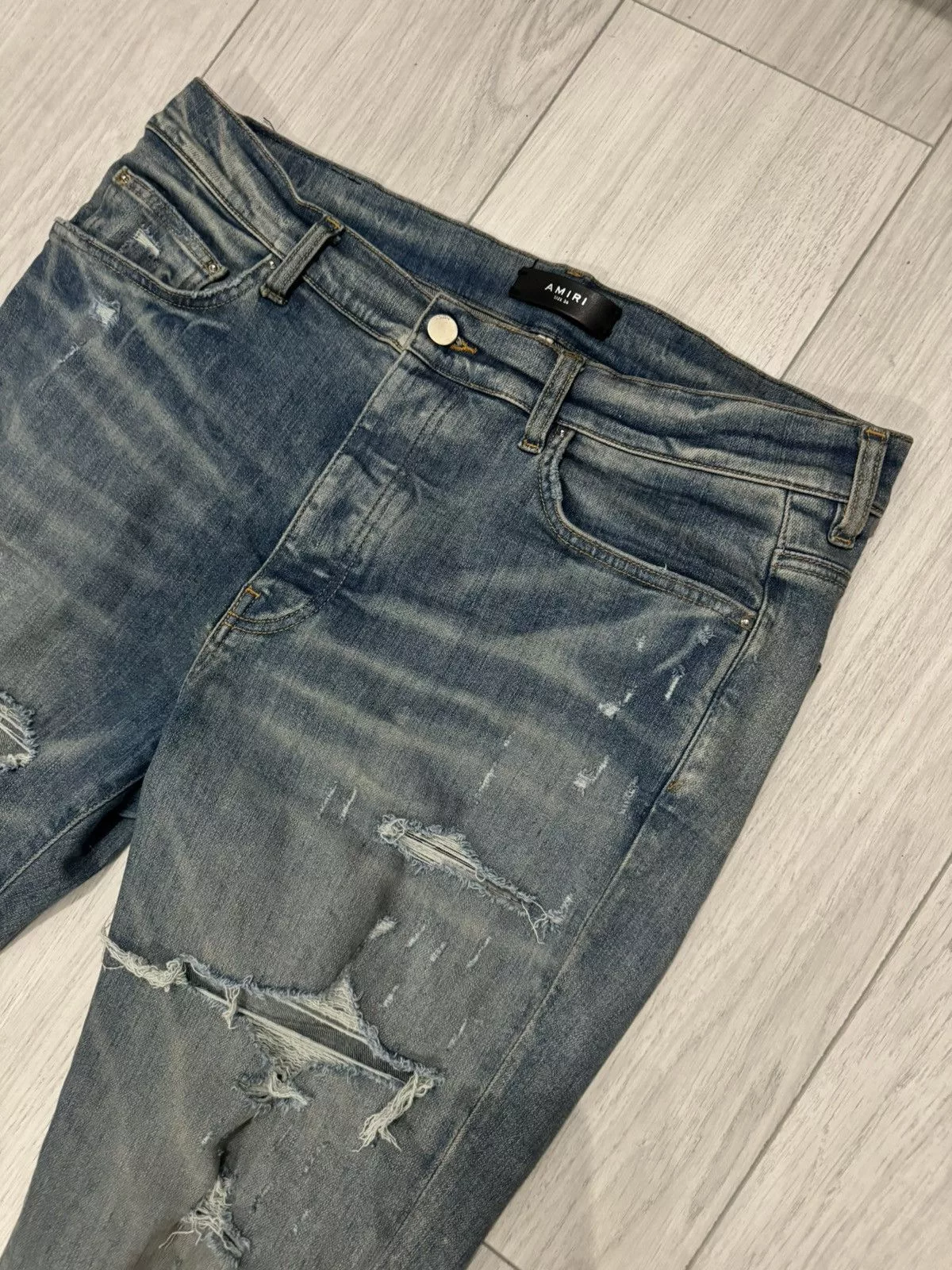Amiri Casual Pants AMIRI jeans thrasher Blue