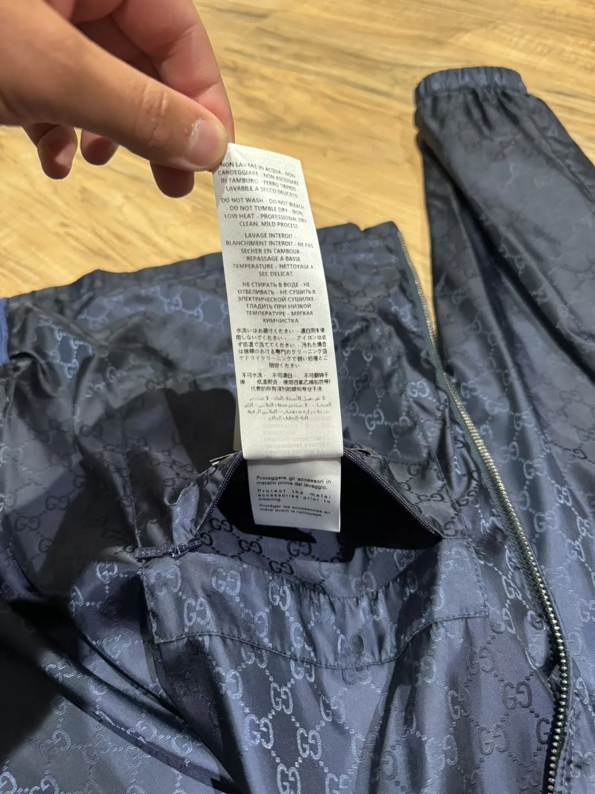 Gucci Raincoats Gucci jacket Black