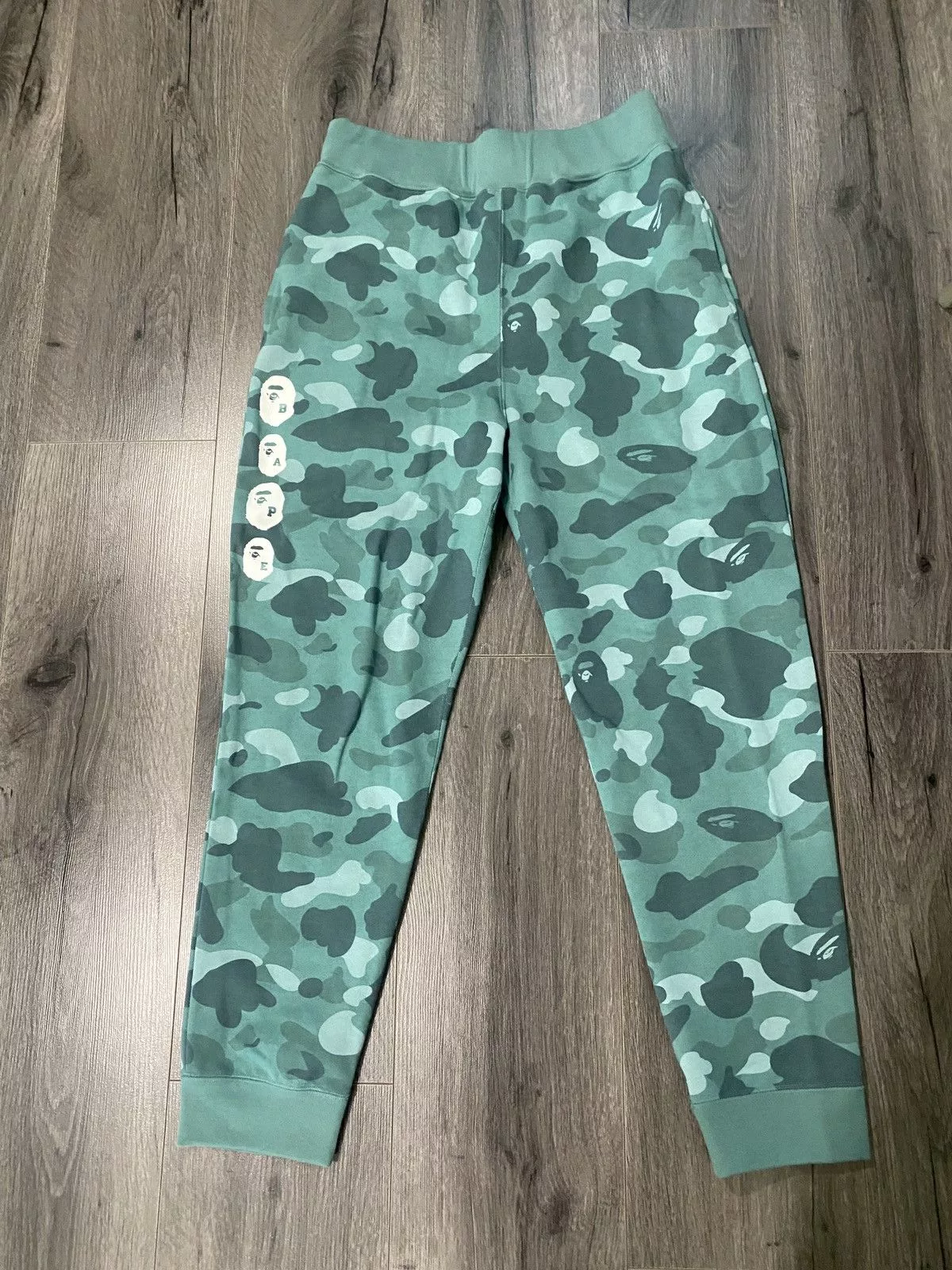 Bape Sweatpants Joggers Bape Color Camo Sweat Pants Green