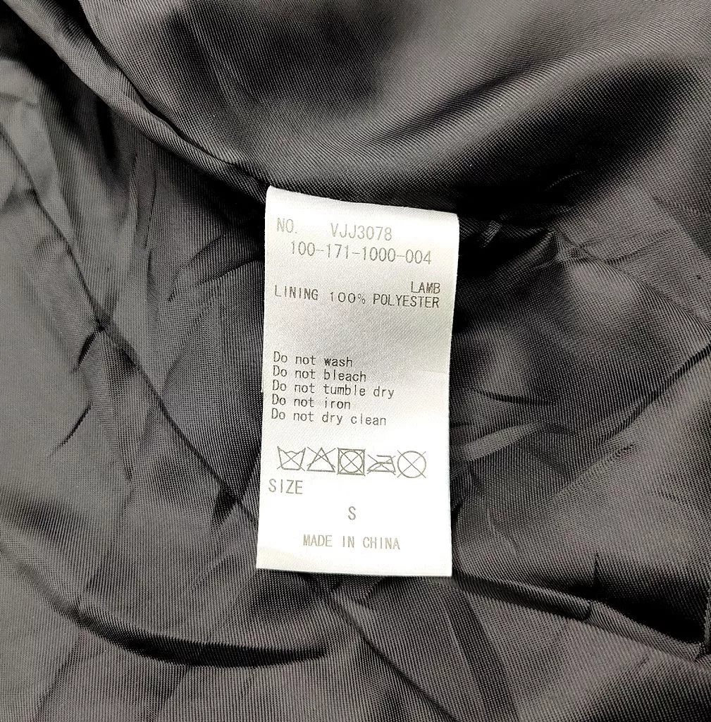 Vanquish Leather Jackets VANQUISH full leather double collar jacket Black