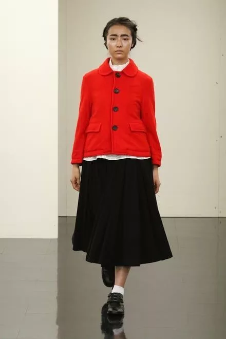 Comme des Garcons Jackets Comme des Garcons × Comme des Garcons Homme Plus Comme Des Garcons Tricot Silk AD2006 Jacket Red