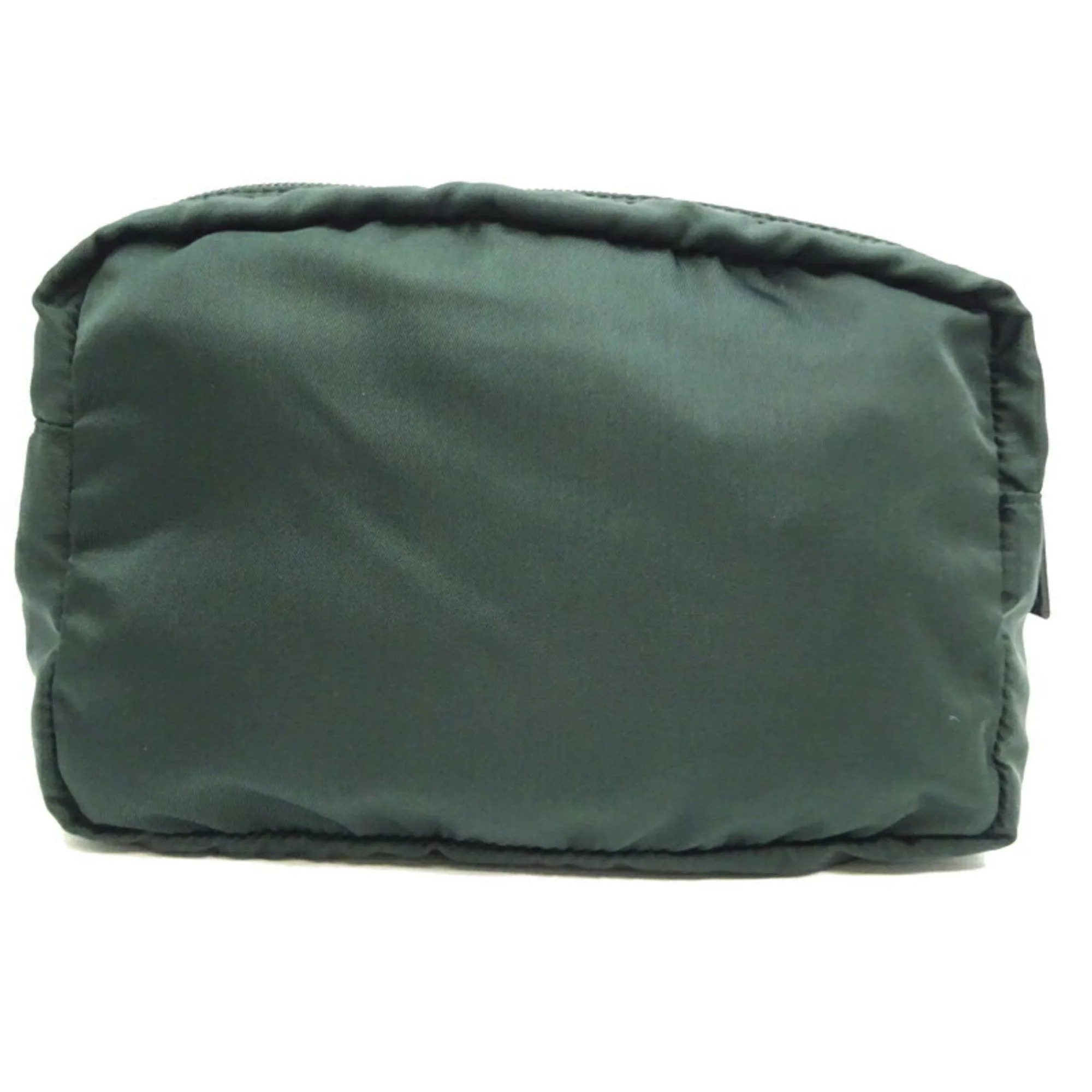 Prada Other Prada pouch for women, nylon pouch, dark green