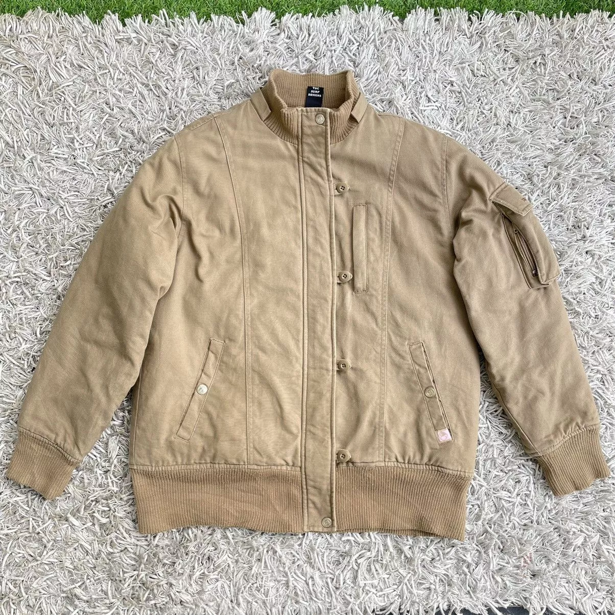 Other Bombers Other T&C Surf Design Jacket Brown