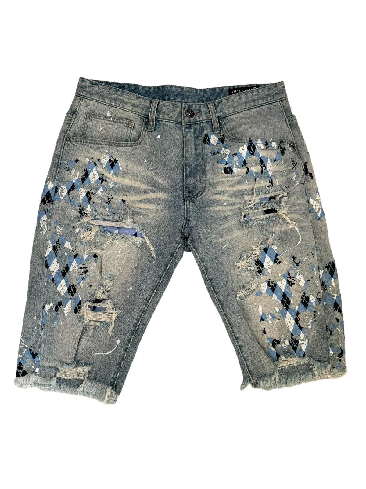 Smoke Rise Shorts Smoke Rise Men Jeans shorts Gray