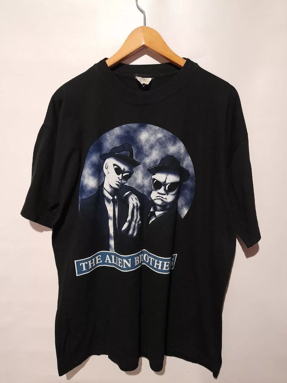 Alien Workshop Short Sleeve T Shirts Alien Workshop × Vintage Vintage 90’s The Alien Brothers Parody Movie T-Shirt Black