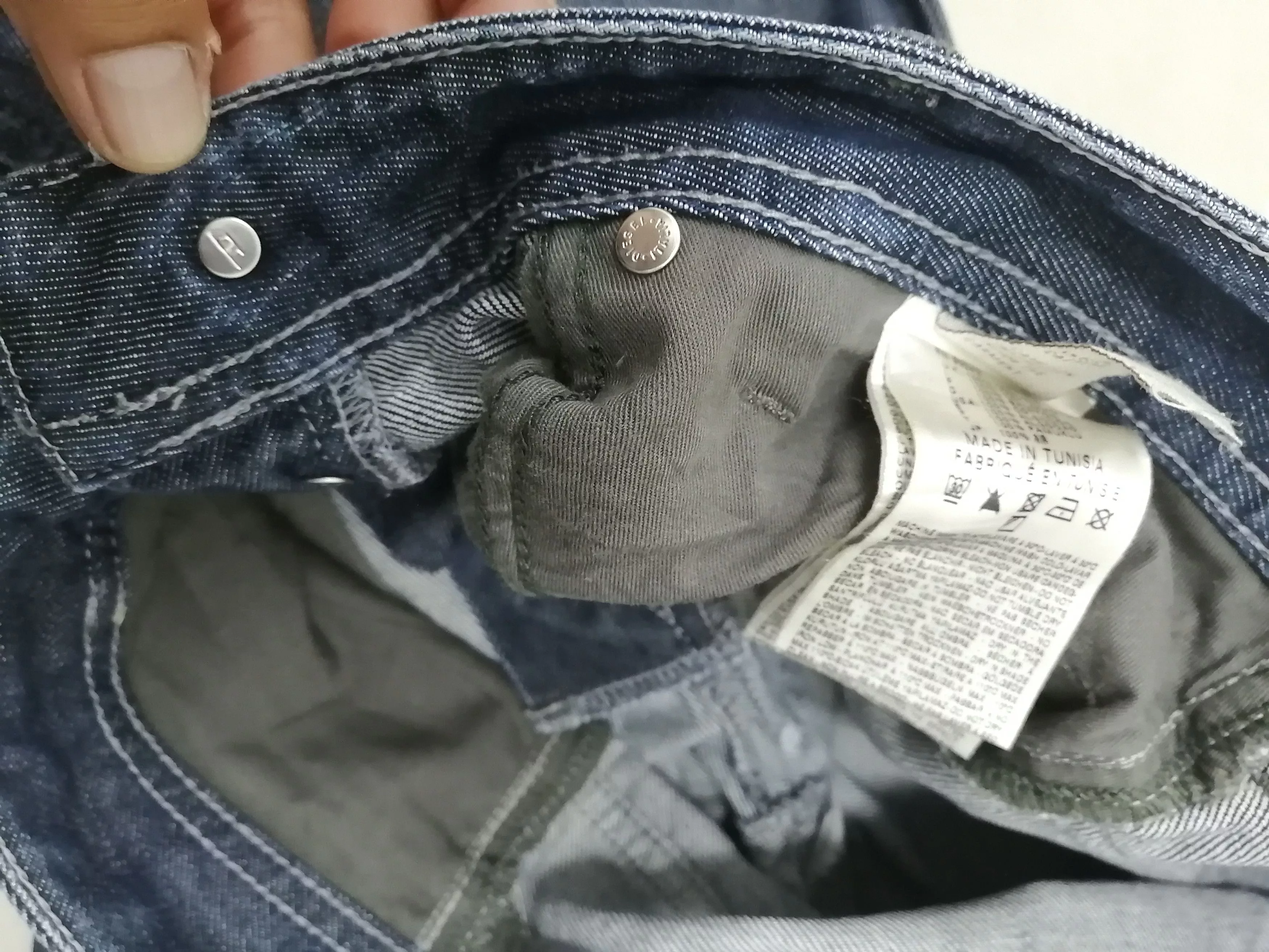 Diesel Denim Diesel Straight jeans Multi Vintage