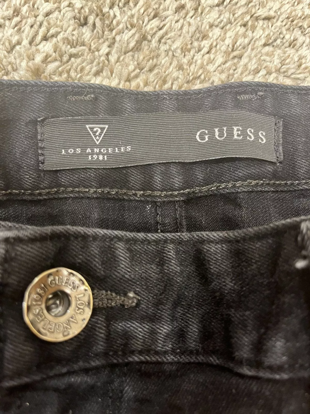 Guess Casual Pants Guess Jeans Black