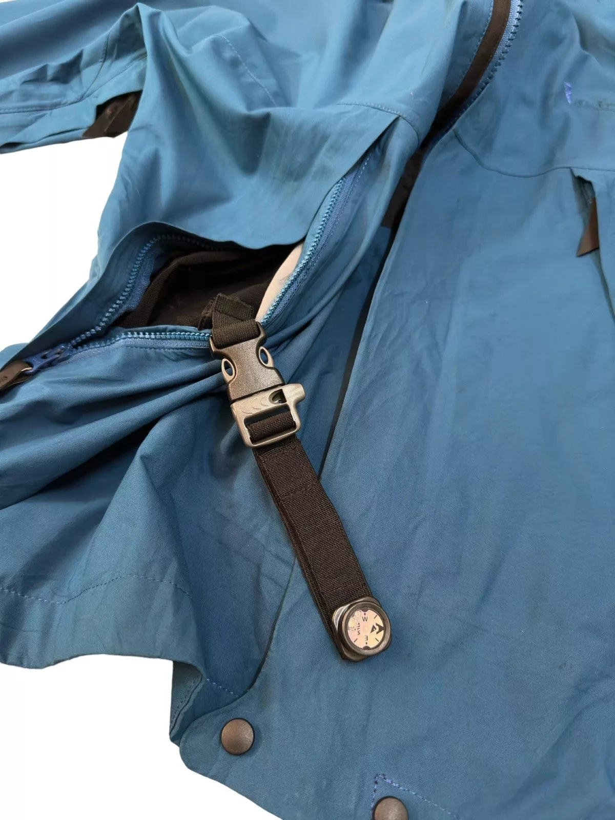 Klattermusen Light Jackets Klattermusen Allgrön Gorpcore Waterproof Jacket Blue