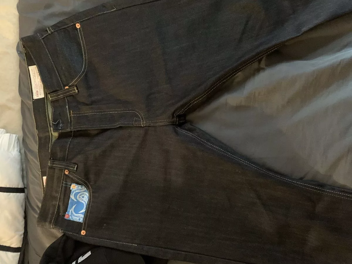 Evisu Denim Evisu × Japanese Brand Evisu Rare Japan vintage raw denim 36/34 Multi