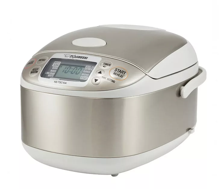 5.5 cup Micom Grey and SS Rice Cooker