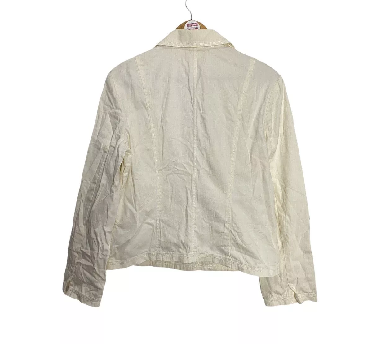 MCM Coats Mcm Legere Coat Jacket White