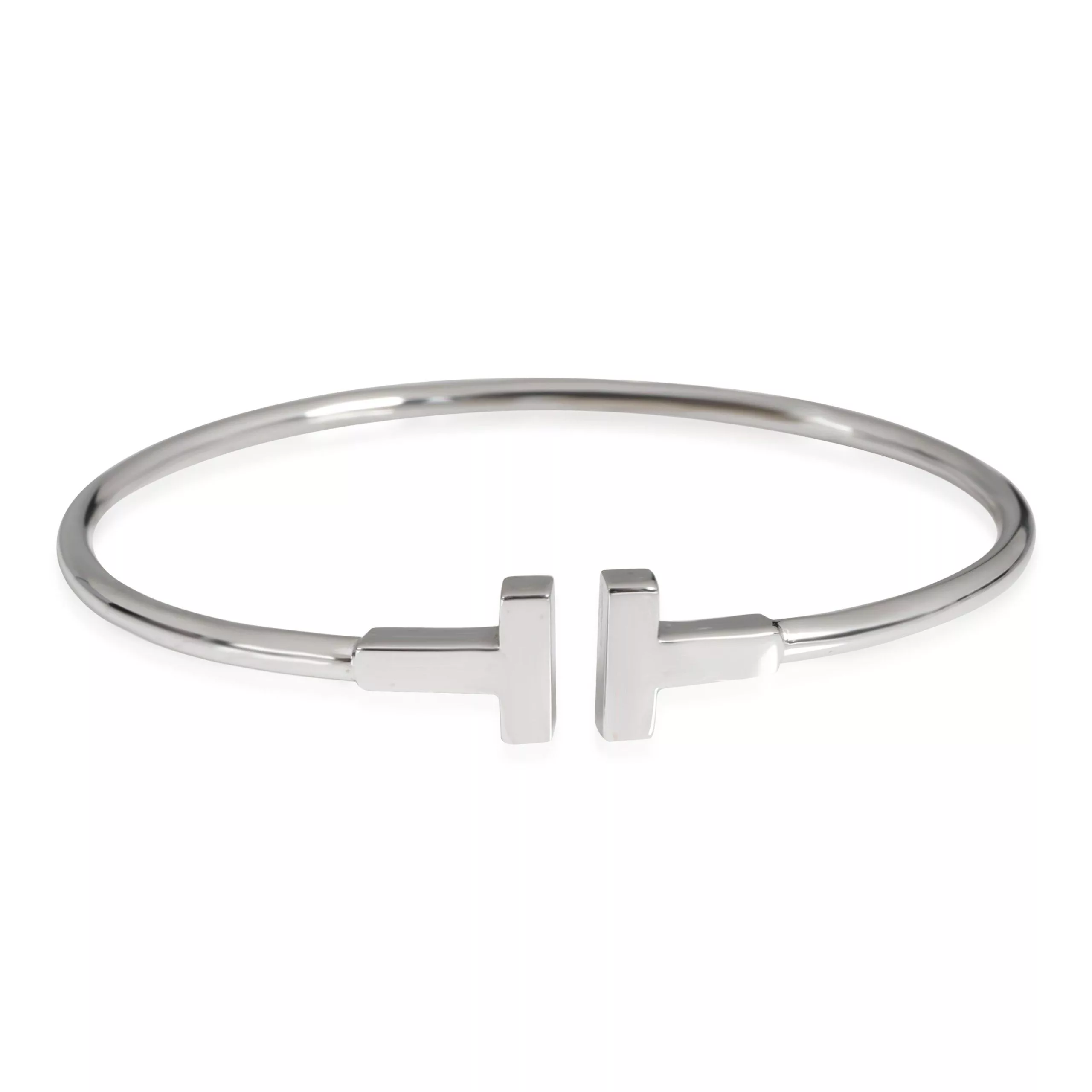 Tiffany & Co. Rings Tiffany & Co. T Bracelet in 18K White Gold
