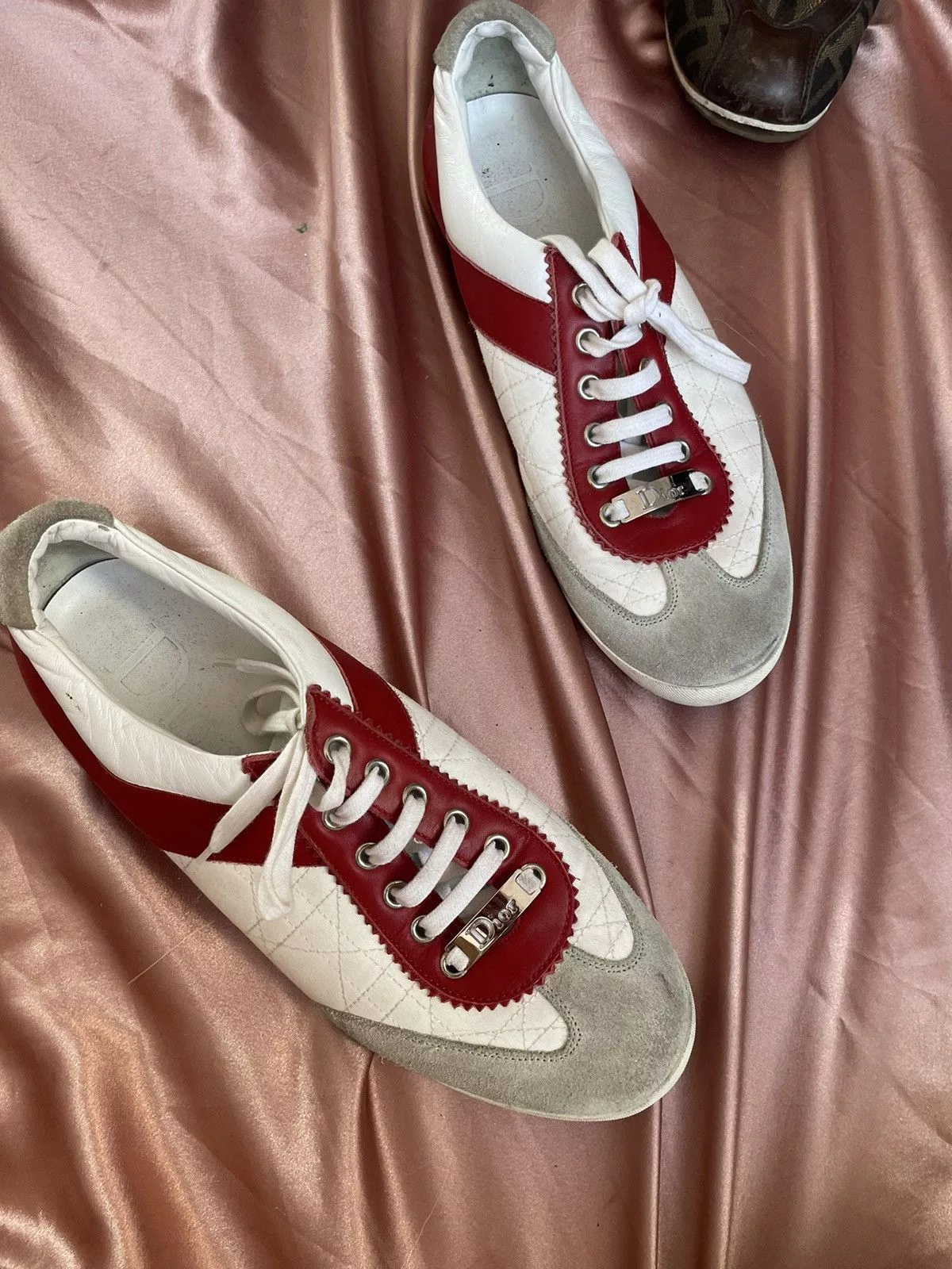Dior Low Top Sneakers Dior shoes White
