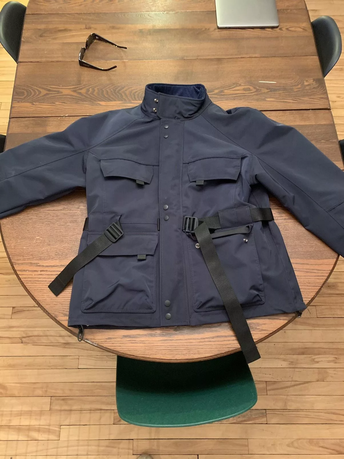 Acne Studios Heavy Coats Acne Studios Acne Studio Goretex Heavy Jacket Blue