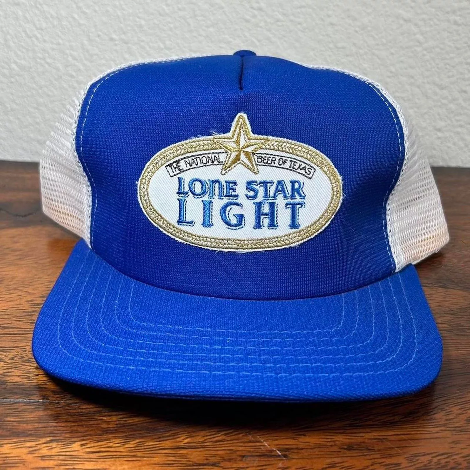 Other Hats Other Lone Star Light blue trucker hat