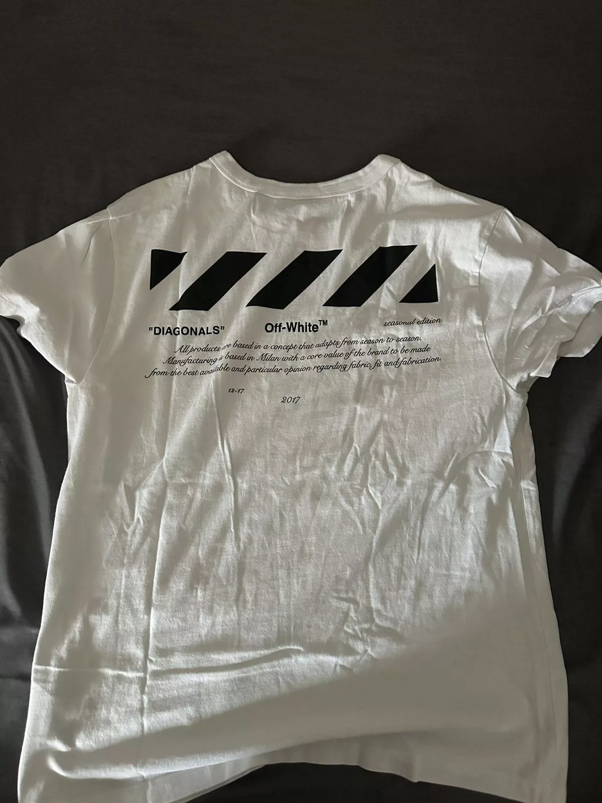 Off-White Short Sleeve T Shirts Off-White Off white “For All” tee 2017