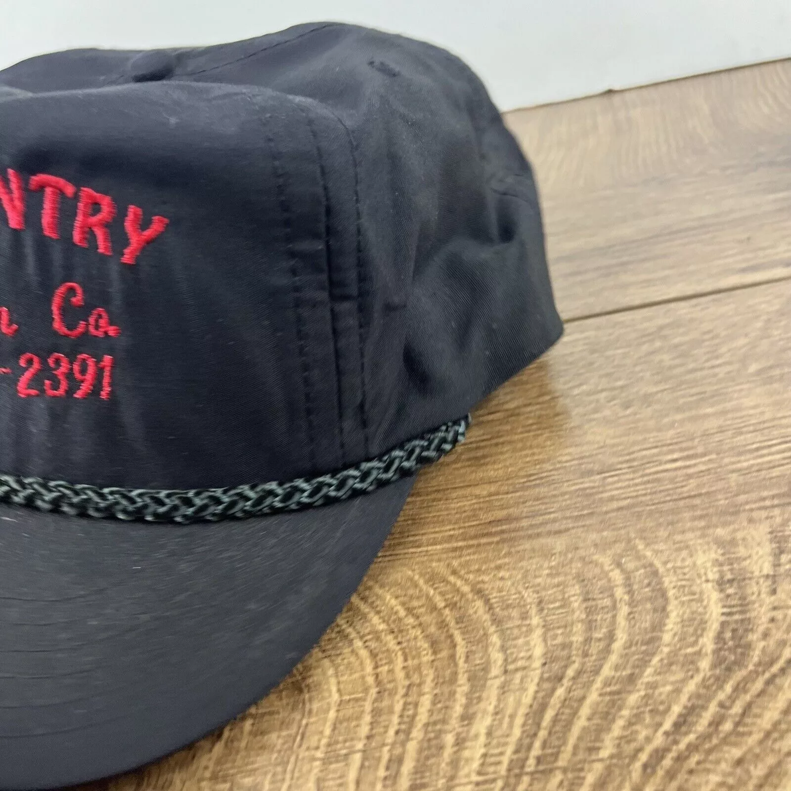 Other Hats Other Butch Gentry Construction Hat Black Adjustable Hat Black Adu