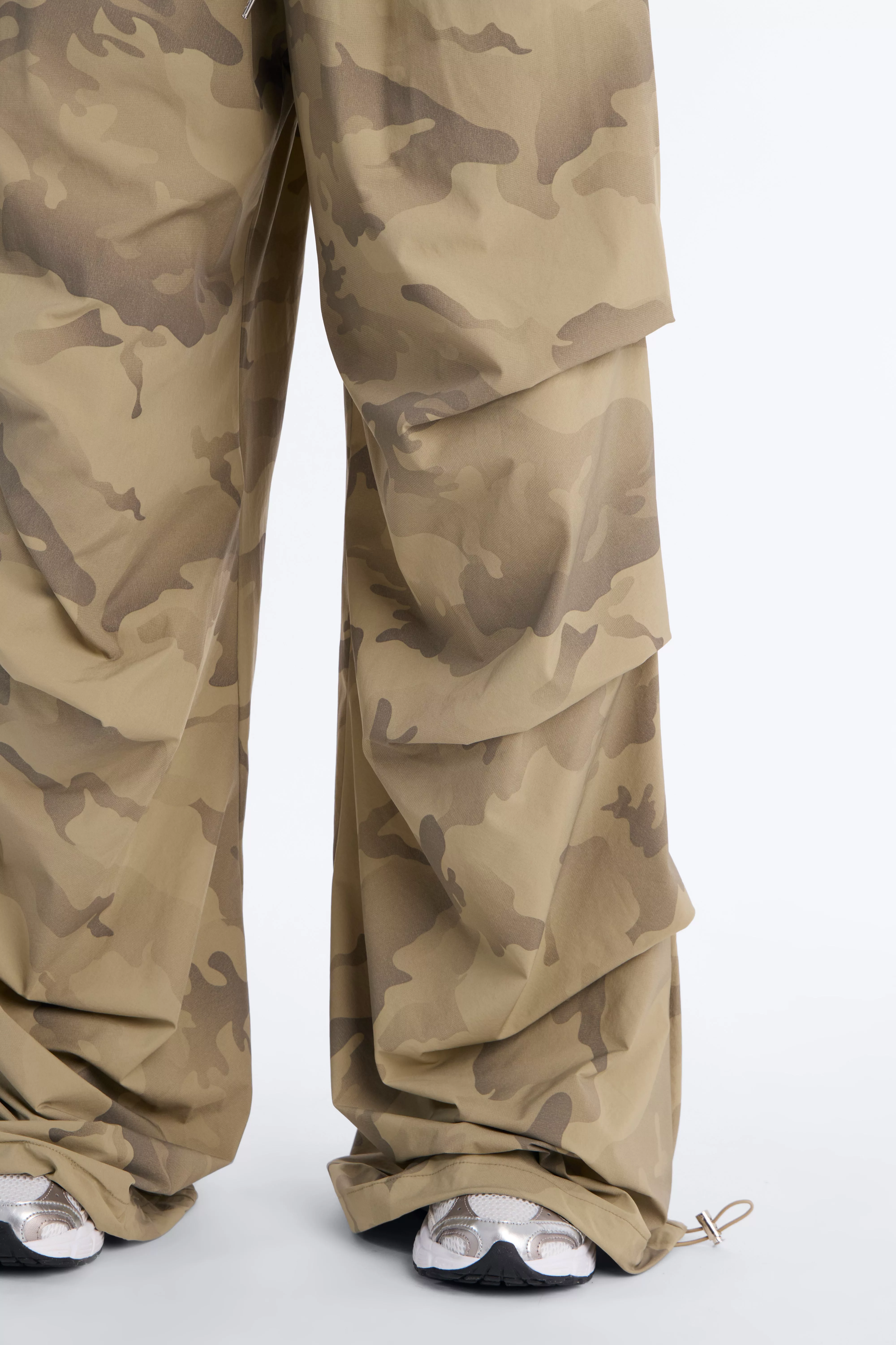 Blend In Drawstring Waist Jogger - Olive/combo