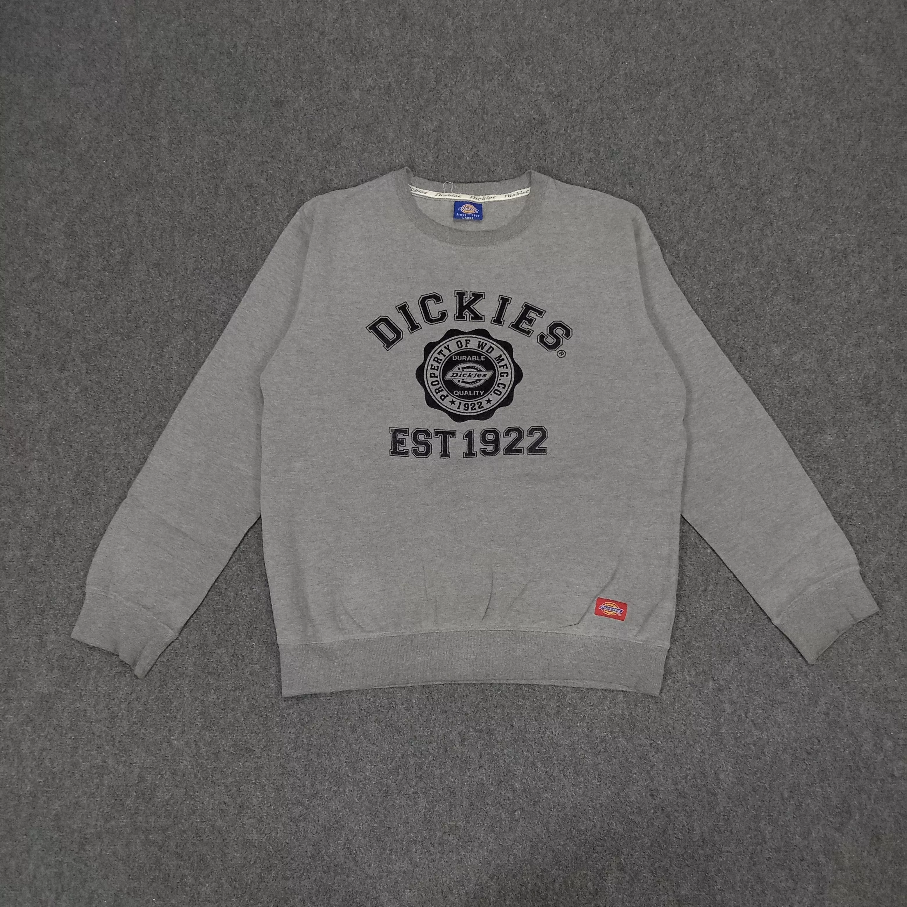 Dickies Sweatshirts Hoodies Dickies × Vintage Dickies EST 1922 American Style Sweatshirt Gray
