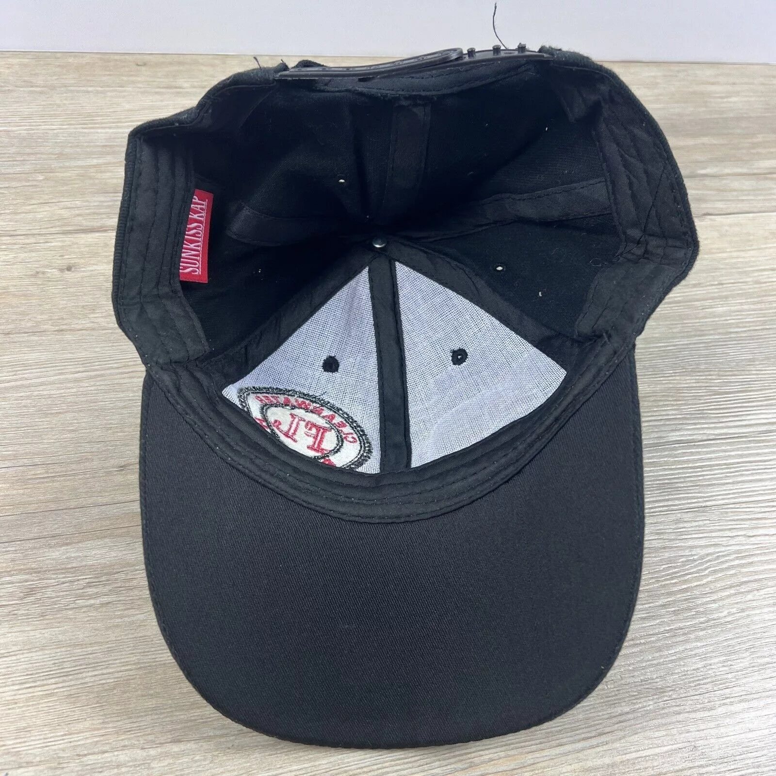 Other Hats Other Clearwater Beach Hat Florida Snapback Hat Black Adjustable H