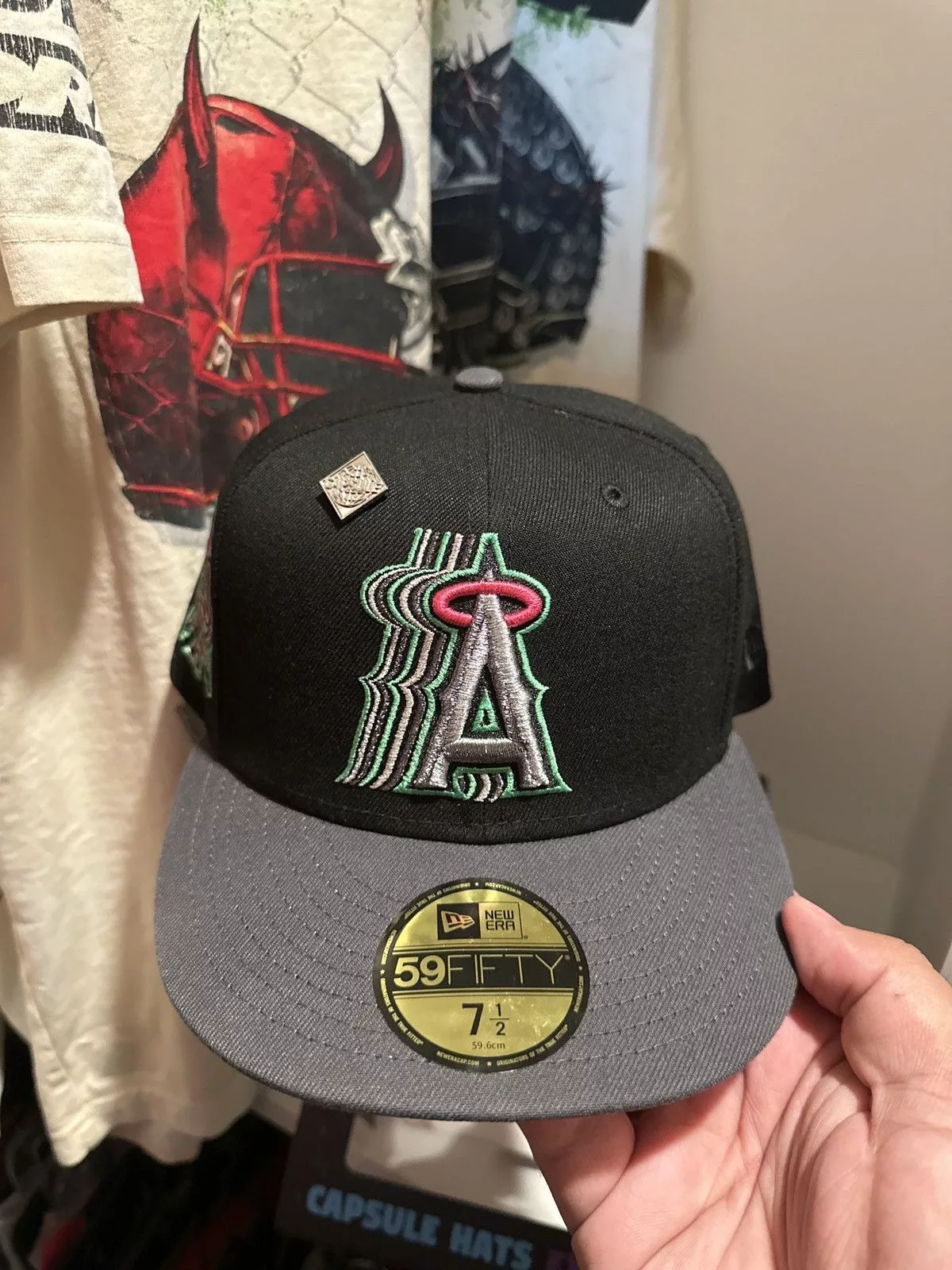 Capsule Hats Capsule × New Era New Era Trippy Angels 3.0 Black