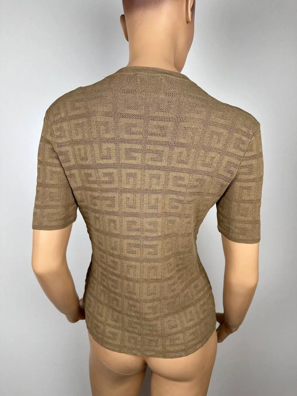 Givenchy Short Sleeve T Shirts T-shirt givenchy Brown