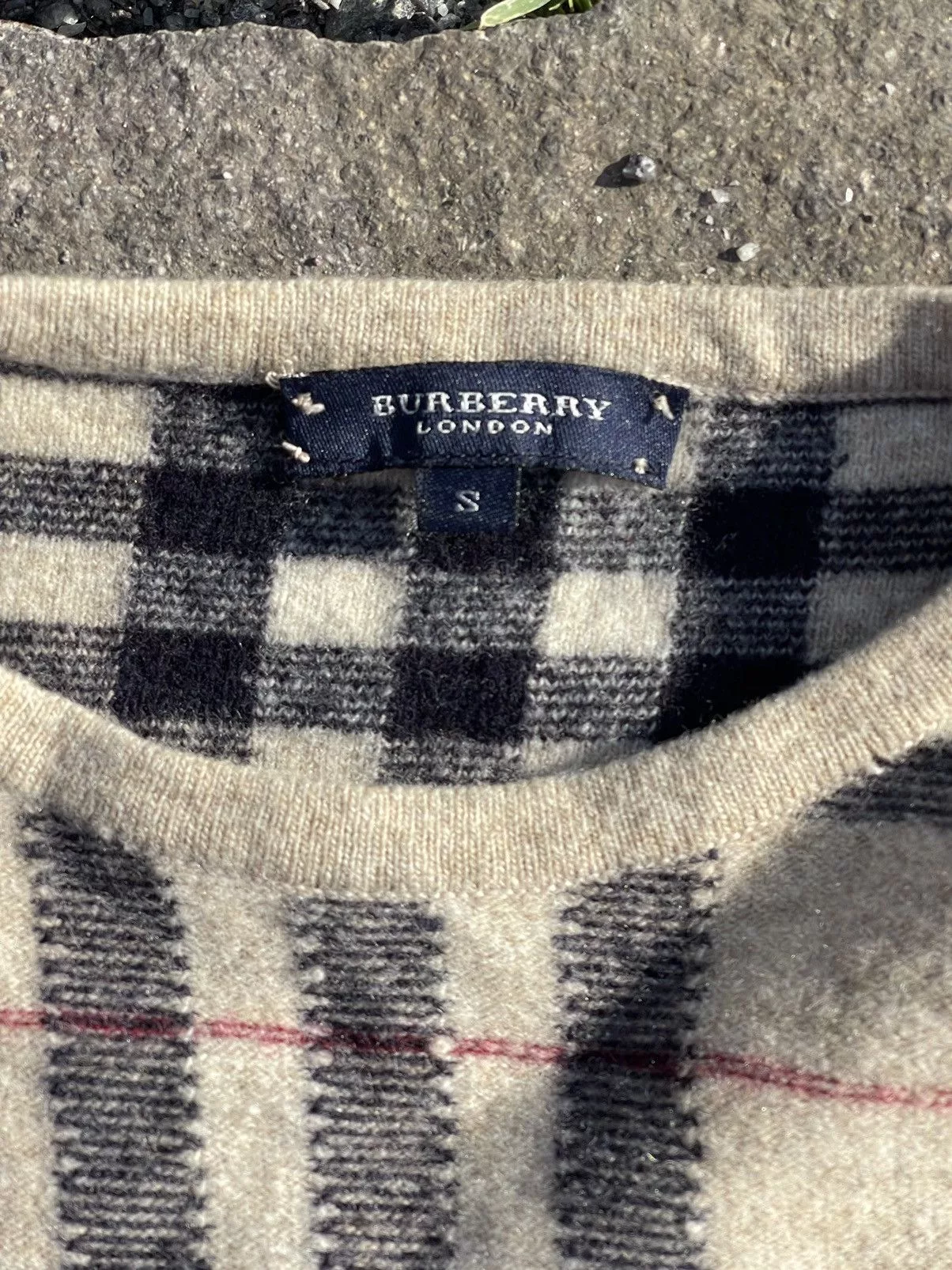 Burberry Sweaters Burberry Nova Check wool sweater Multi