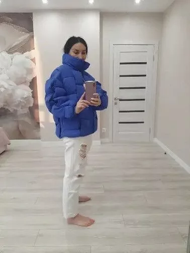 Other Jackets Other Jack Winter Jackets Padded Puffer Blue Vintage