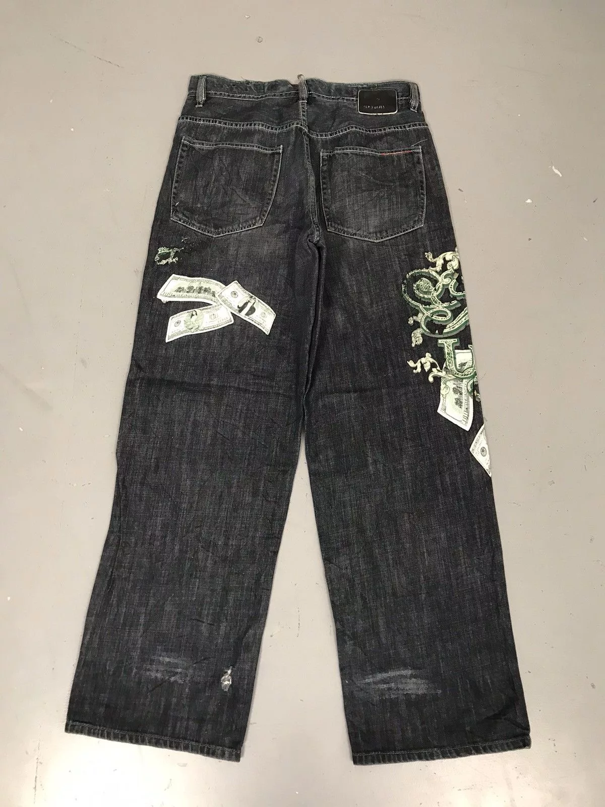 Ecko Unltd. Denim Ecko Unltd. × Vintage VTG ECKO UNLTD DOLLAR 💵 DENIM Blue Streetwear