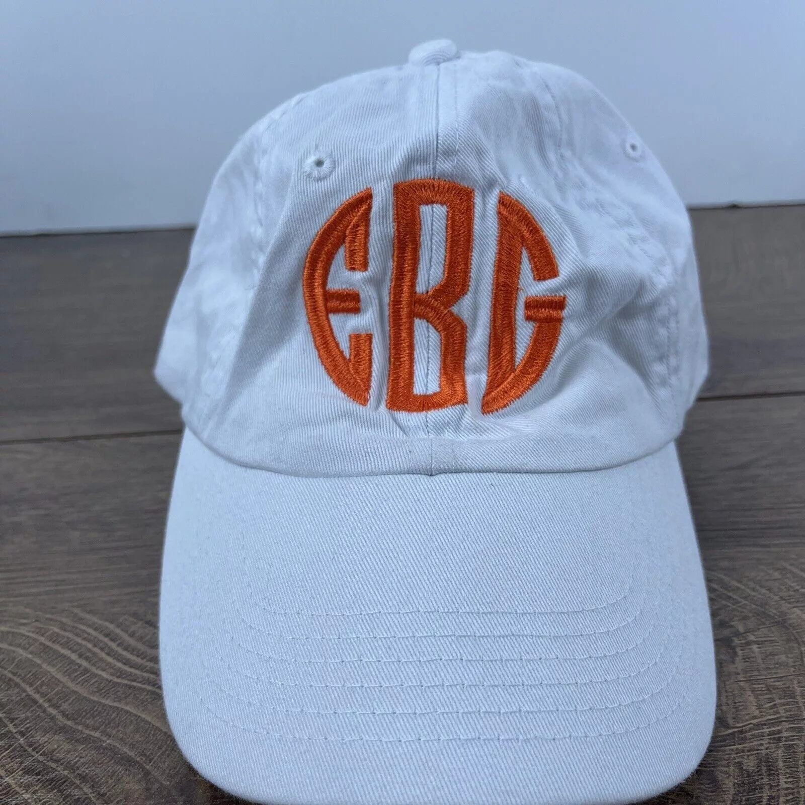 Other Hats Other EBG Hat EBG Baseball Hat White Hat Adjustable White Adult Si