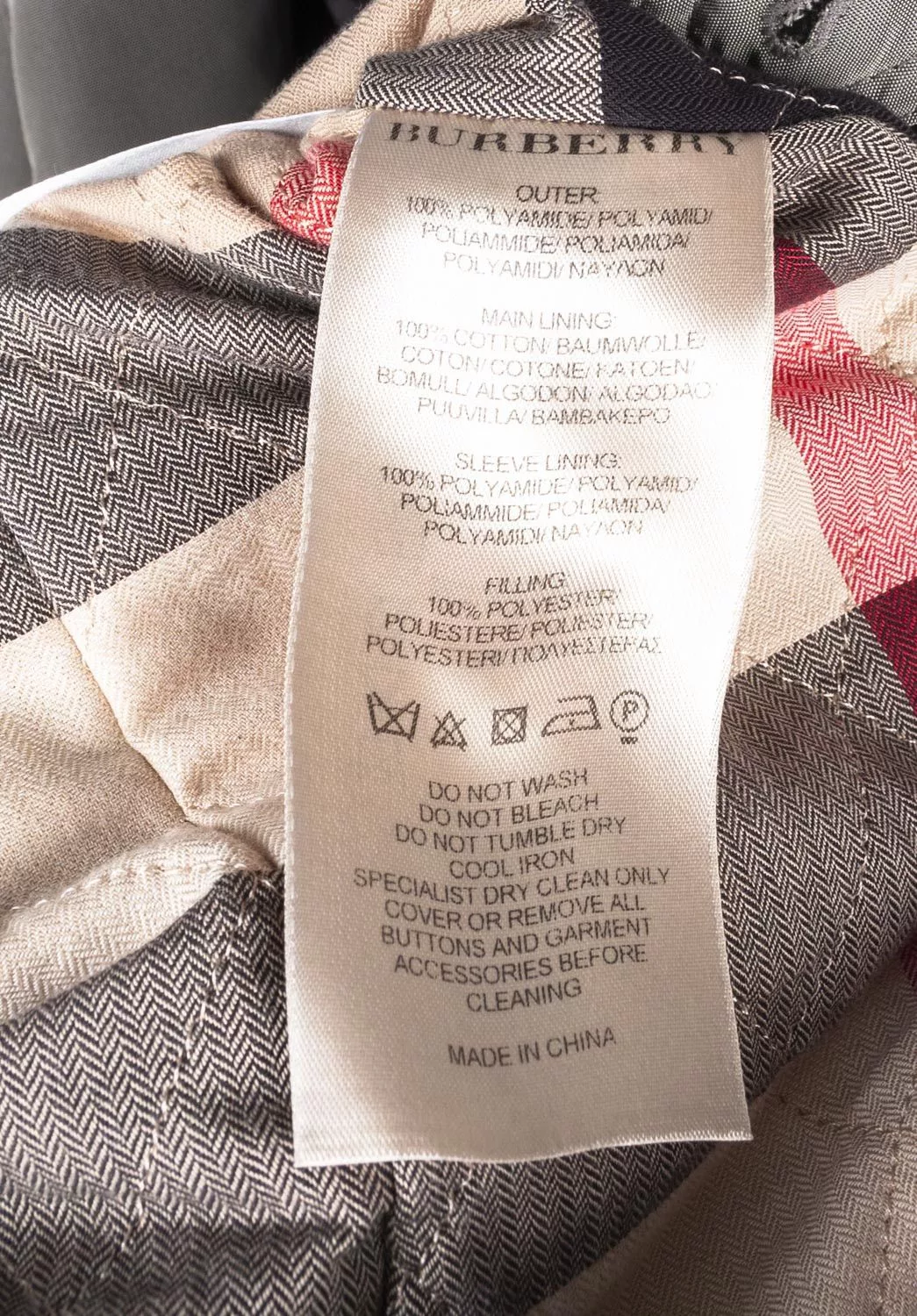 Burberry Bombers Burberry Gray