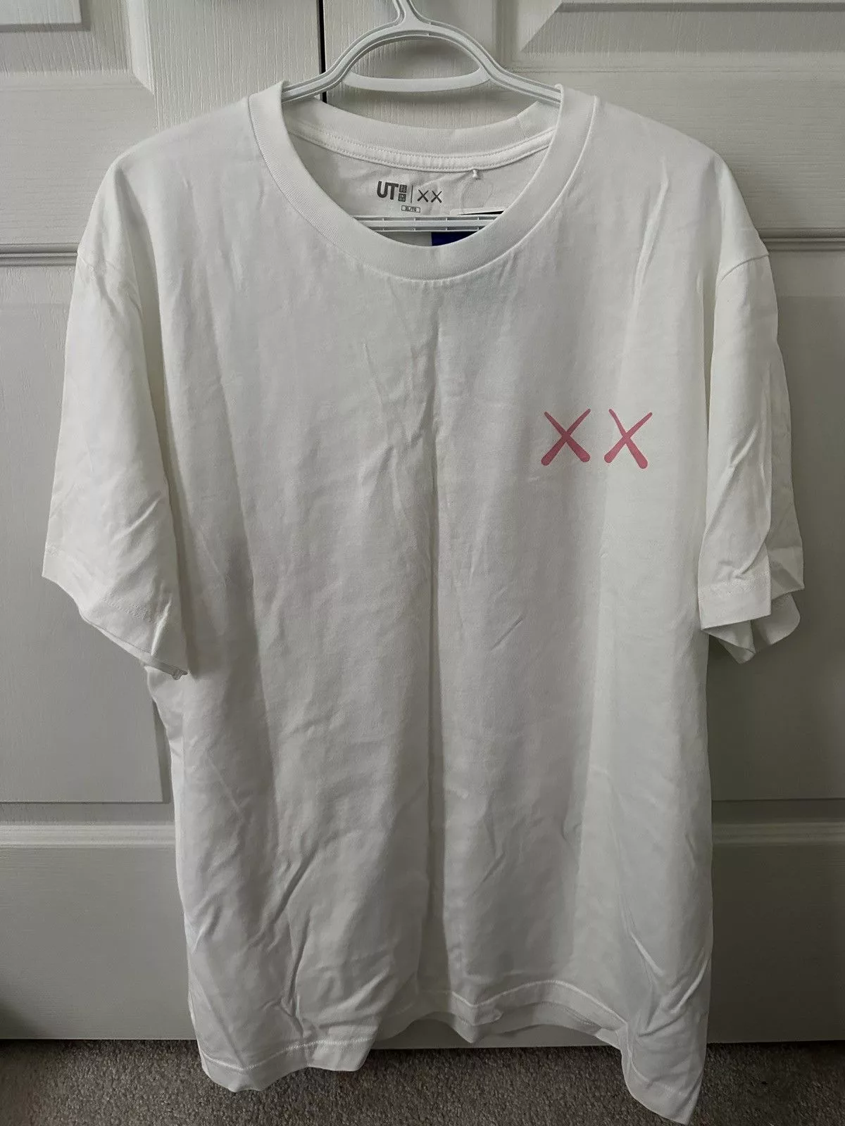 Kaws Short Sleeve T Shirts Kaws White