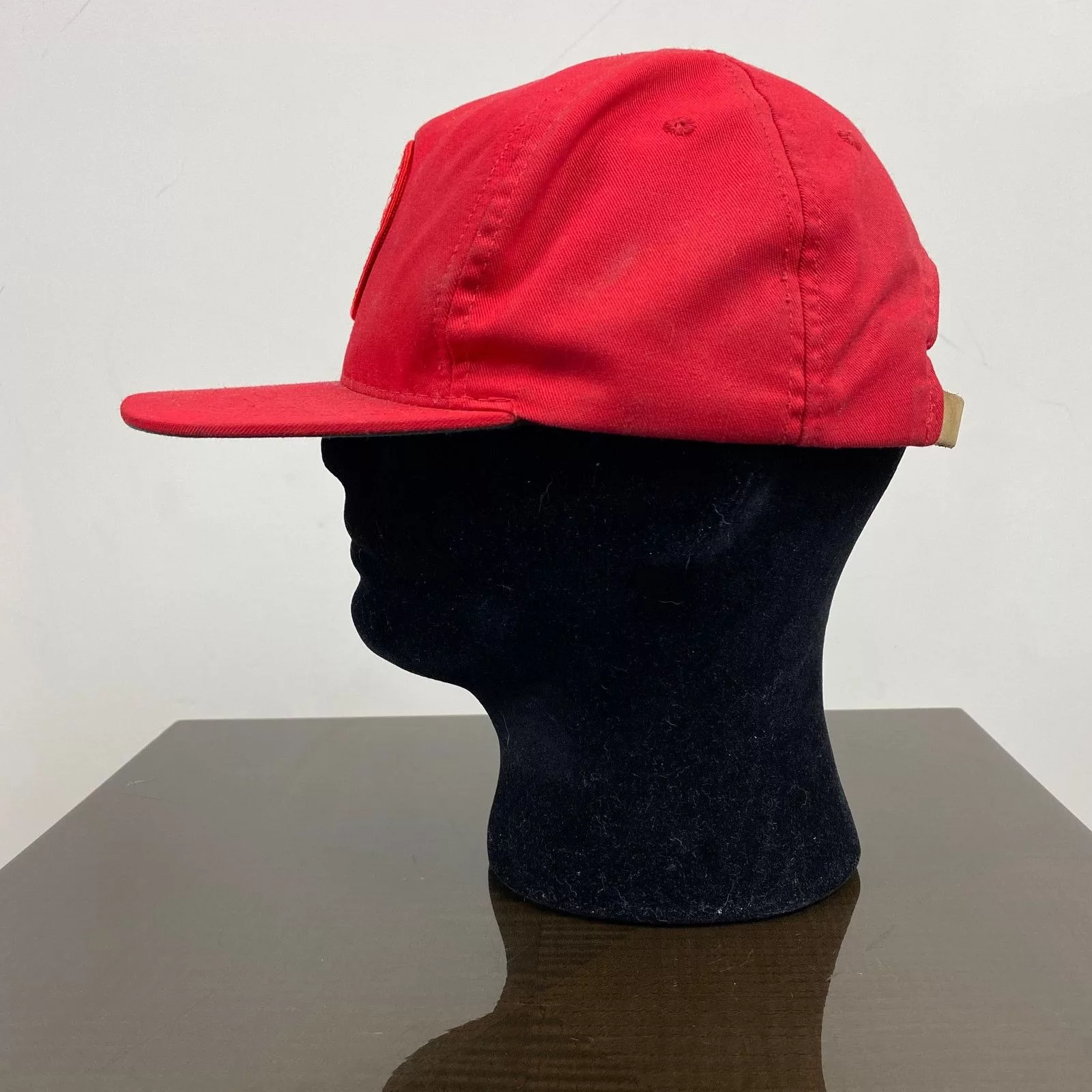 Topo Designs Hats Topo Designs Ranger Hat Leather Strap Adjustable Red