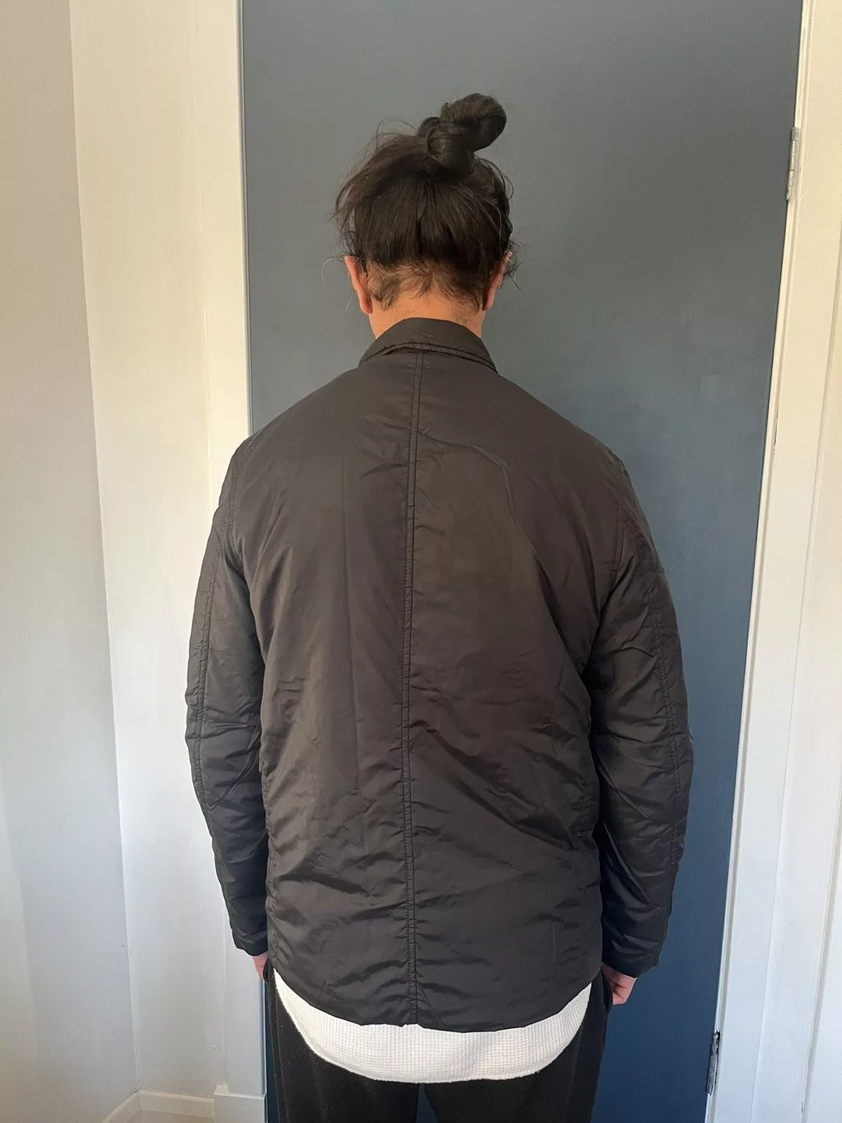 Acne Studios Light Jackets Acne Studios Acne Studio Nylon shirt jacket. Aw14 Black