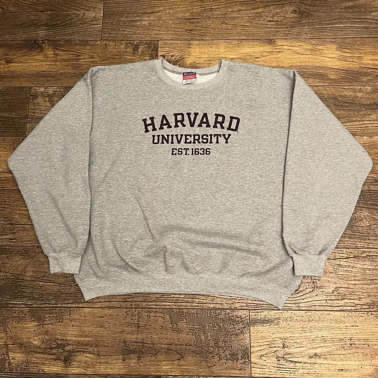 Champion Sweaters Knitwear 2000’s Harvard Champion Sweater Gray