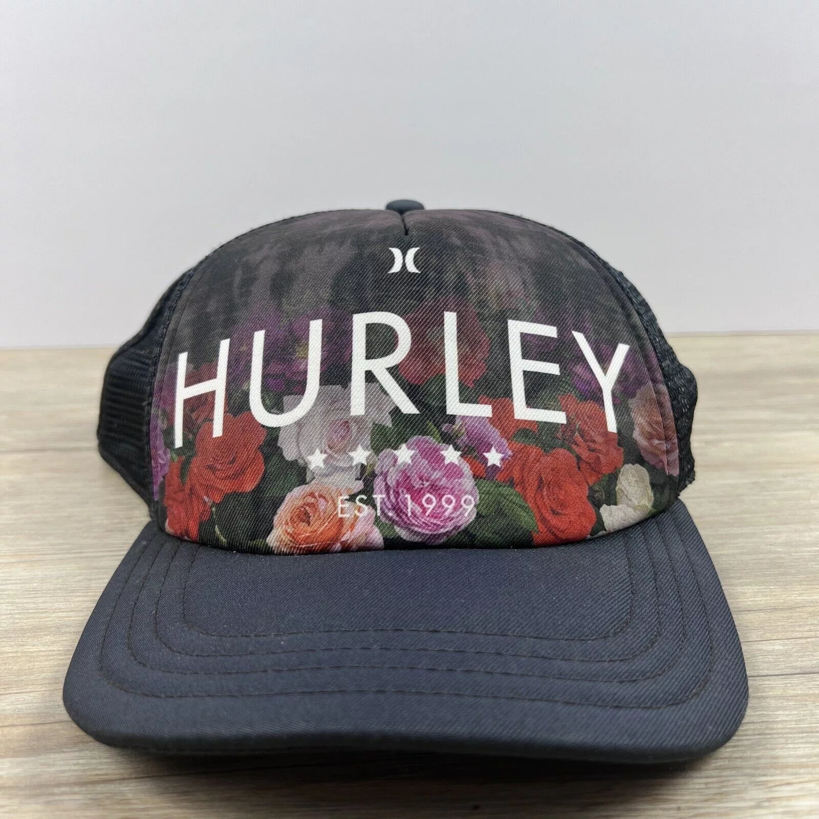Hurley Hats Hurley Snapback Hat Black Hurley Adjustable Hat Adult Fit Bl