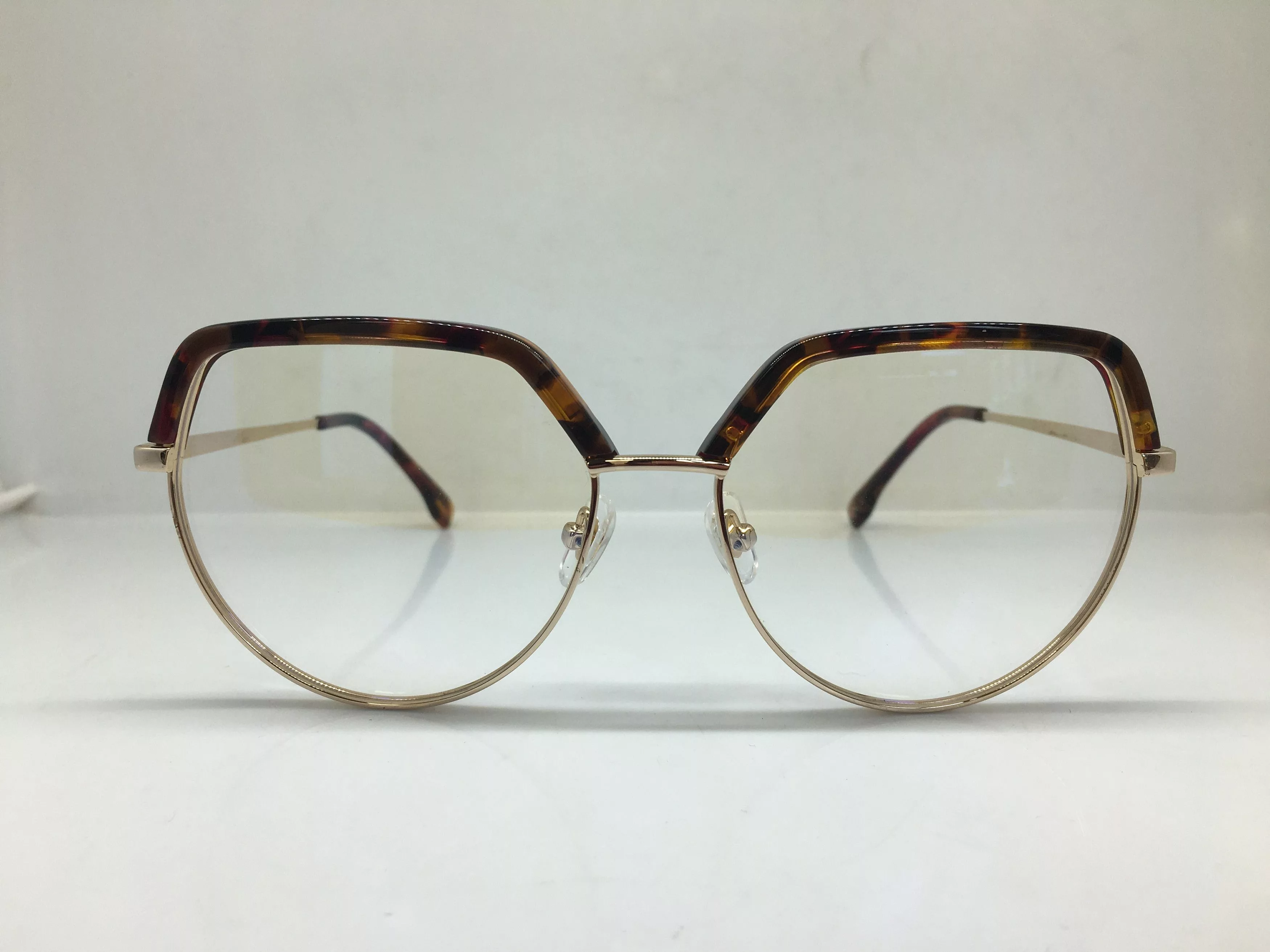 Other Glasses Other Tortoise Gold Cateye Eyeglasses Frame Multi
