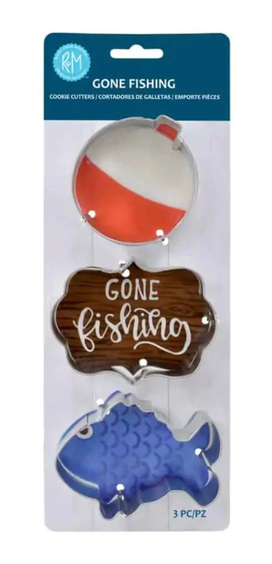 Gone Fishing 3 pc Cutter Set