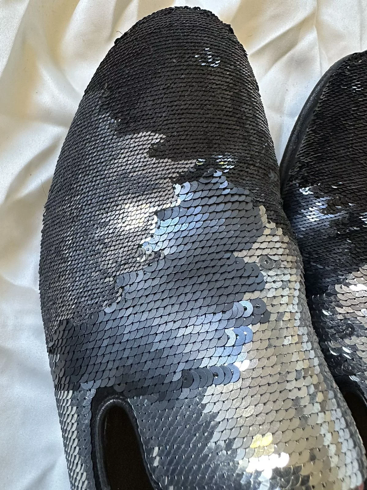 Prada Formal Shoes Sequin Prada loafers Black