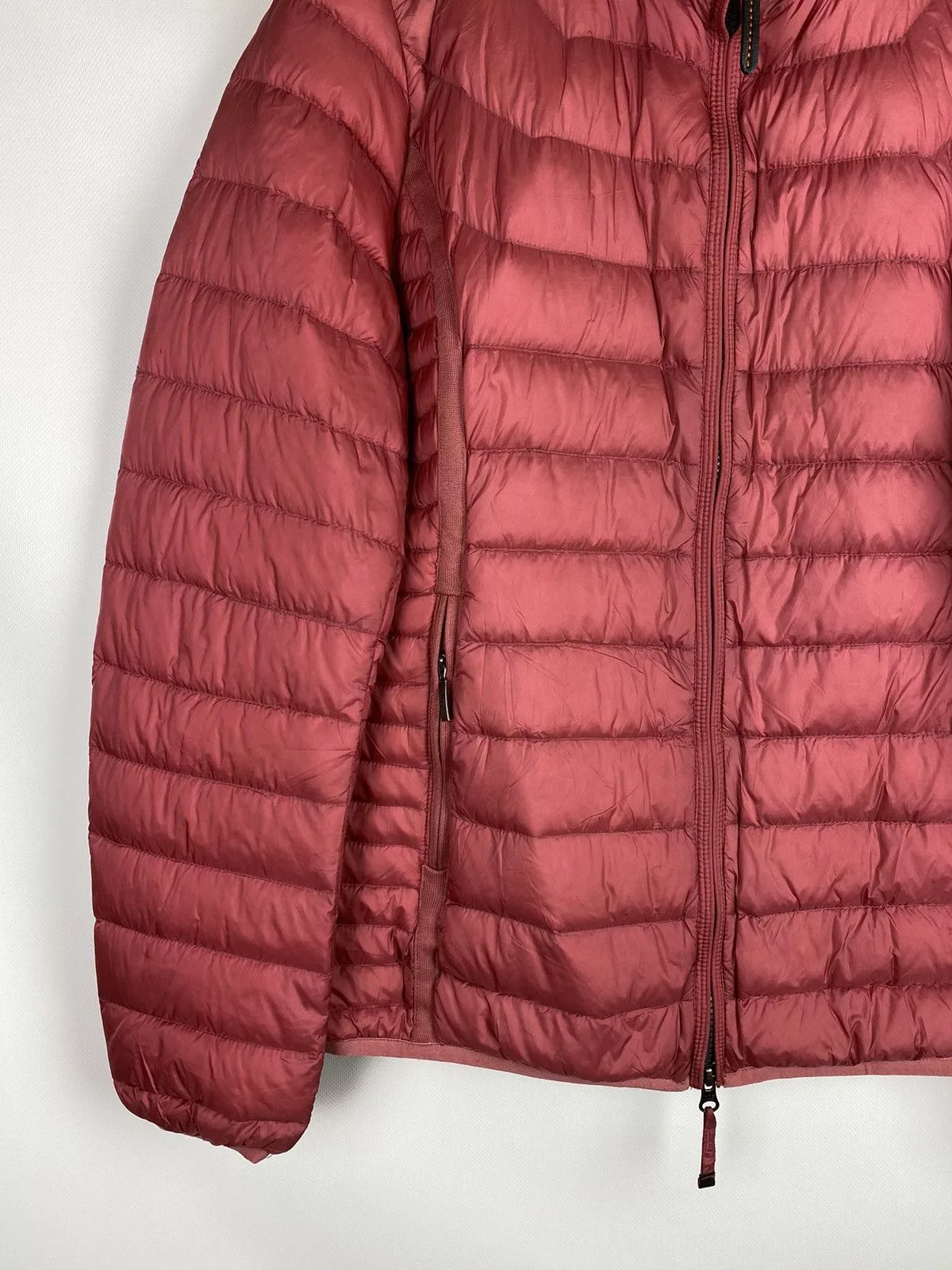Parajumpers Down Jackets Parajumpers Super Light Weight ladies down jacket size Xl Pink Luxury