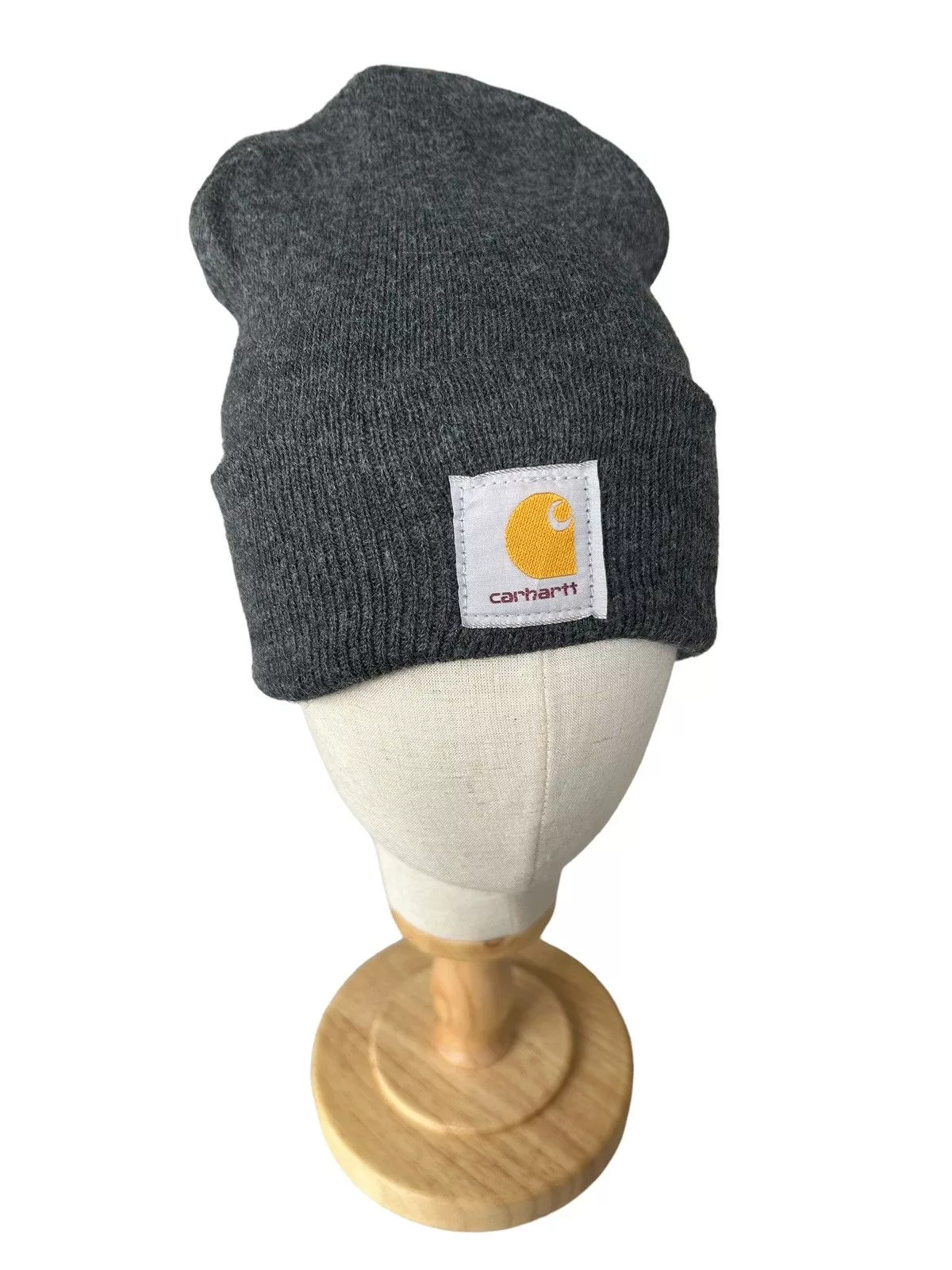 Carhartt Hats Carhartt × Carhartt Wip Carhartt Made In Usa Beanie Hats Gray Vintage