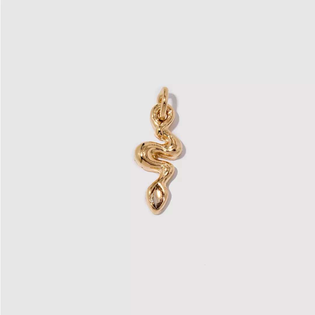 Shine Through Mini Snake Charm