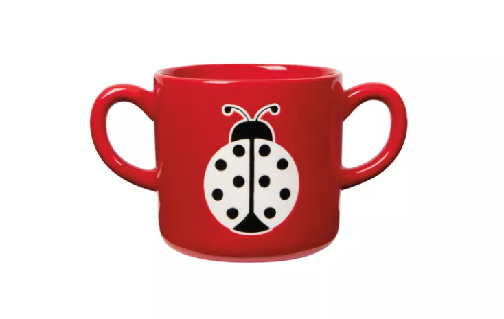 Ladybugs Double-Handle Mug
