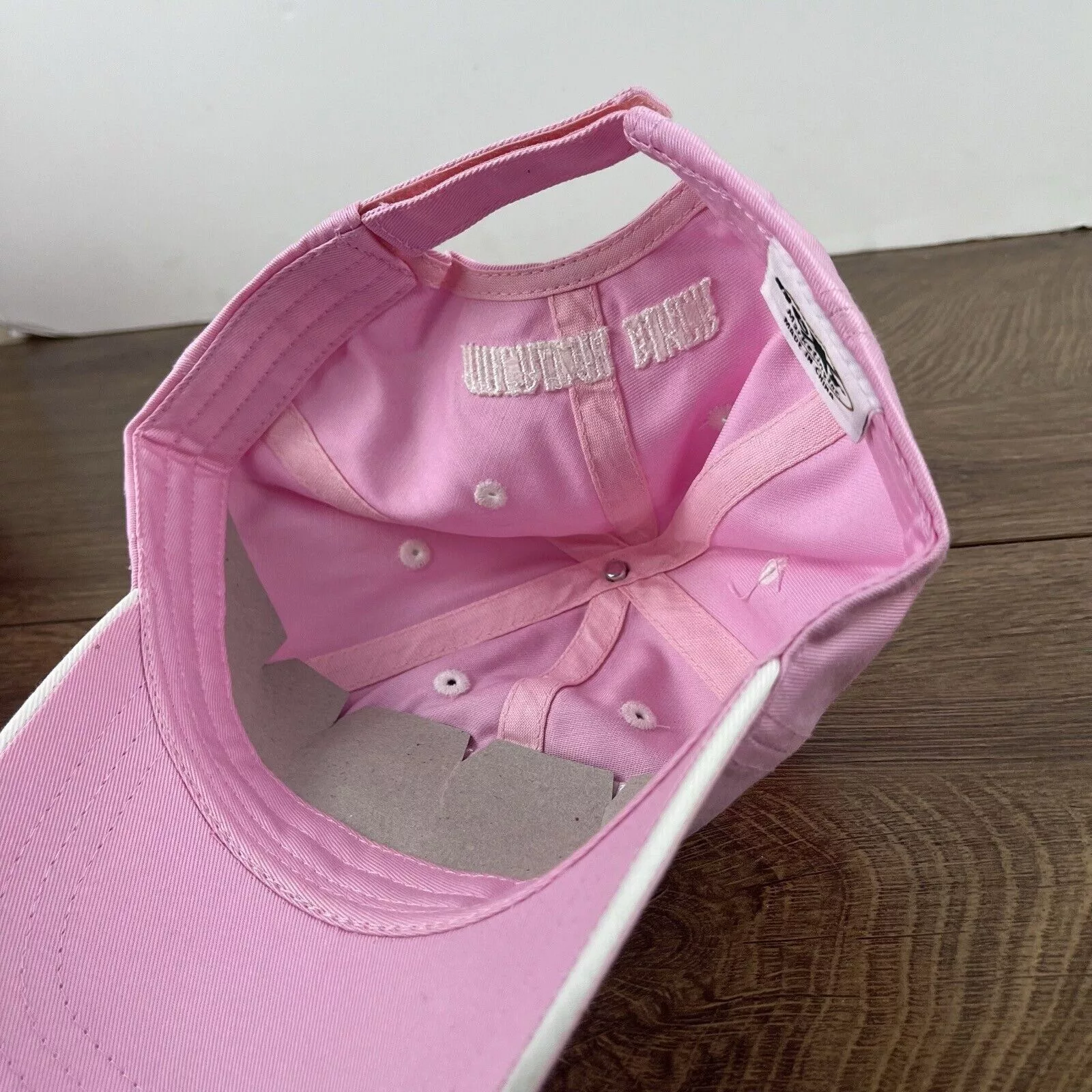Other Hats Other American Biker Hat Motorcycle Pink Cap Adjustable Pink Adult